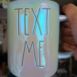 Rae Dunn, NEW Unused Irridescent Mug